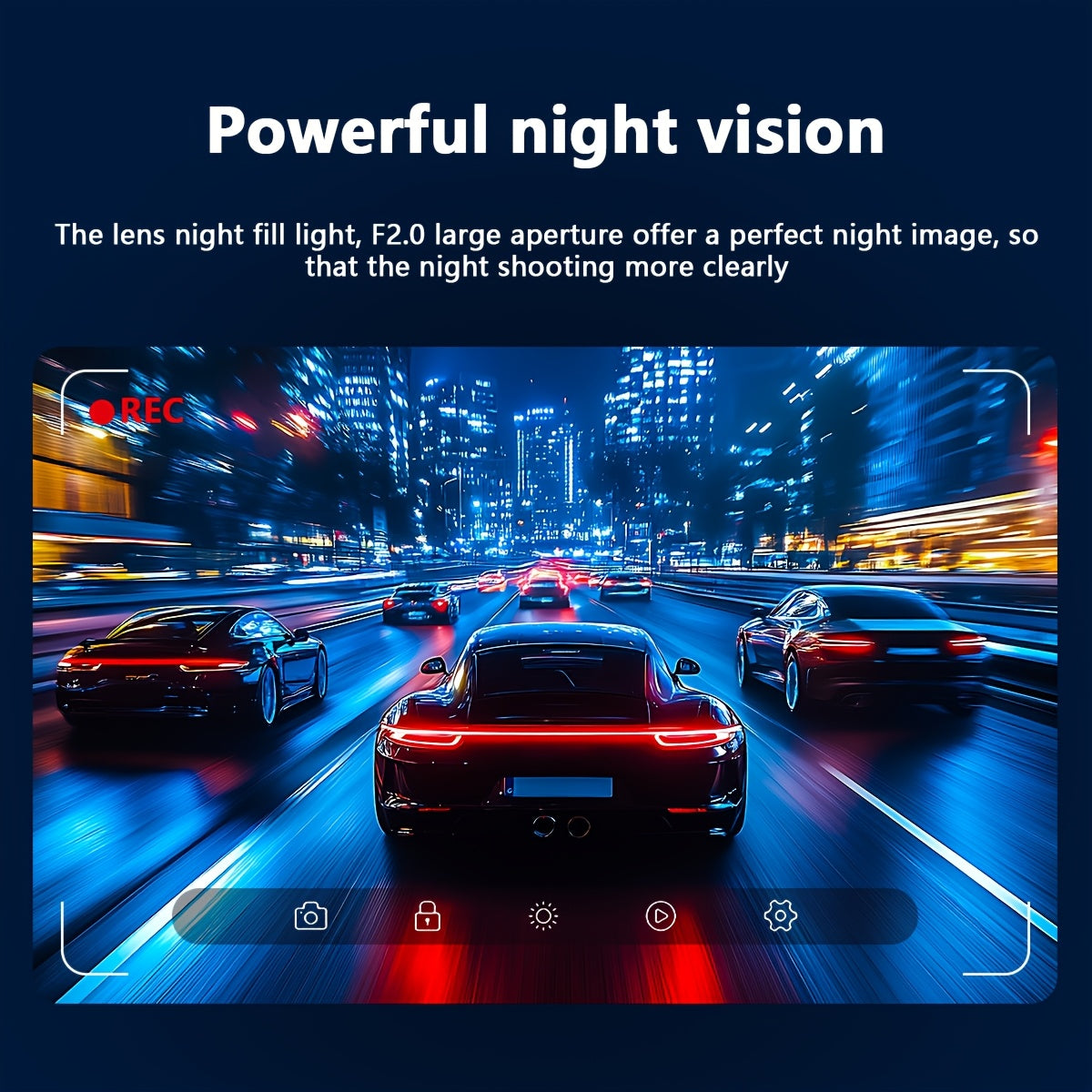 HD 1080P Front & Interior Dash Cam – Compact Car DVR with 170° Wide-Angle Lens, Night Vision, 24-Hour Parking Monitor, Loop Recording, G-Sensor – SD Card Not Included.