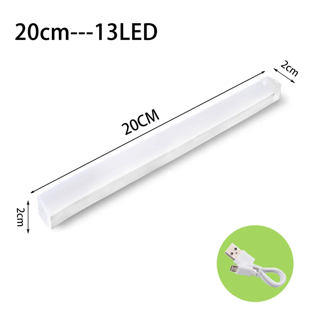 ✨ Wireless LED Motion Sensor Light – Type-C Rechargeable Night Lamp for Cabinets, Wardrobes, Stairs & Kitchens ✨