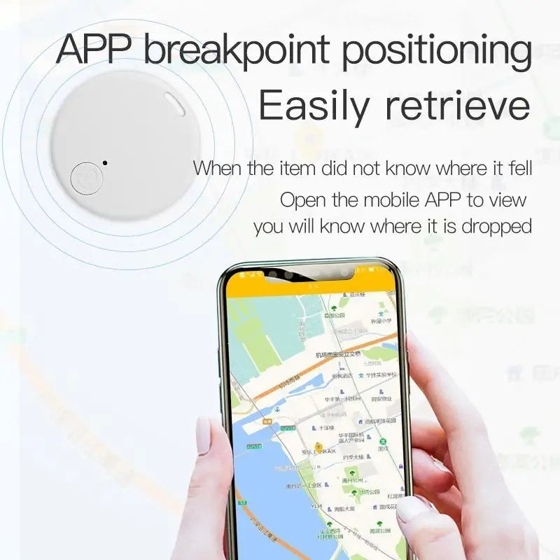 🔍 Mini GPS Tracker | 🧭 Anti-Lost Alarm | 🐾 Smart Bluetooth® Key Finder for Pets, Kids, Wallets & Keys | 🔑 Portable Tag & Locator