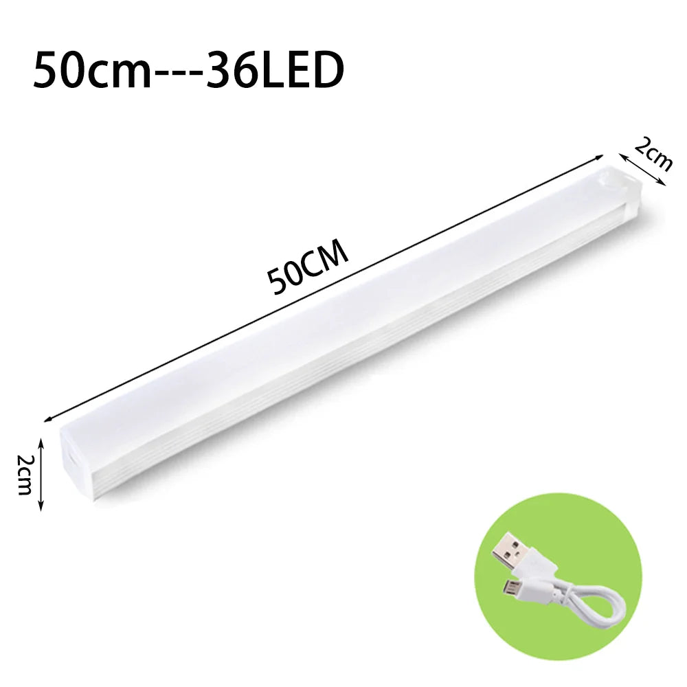 ✨ Wireless LED Motion Sensor Light – Type-C Rechargeable Night Lamp for Cabinets, Wardrobes, Stairs & Kitchens ✨