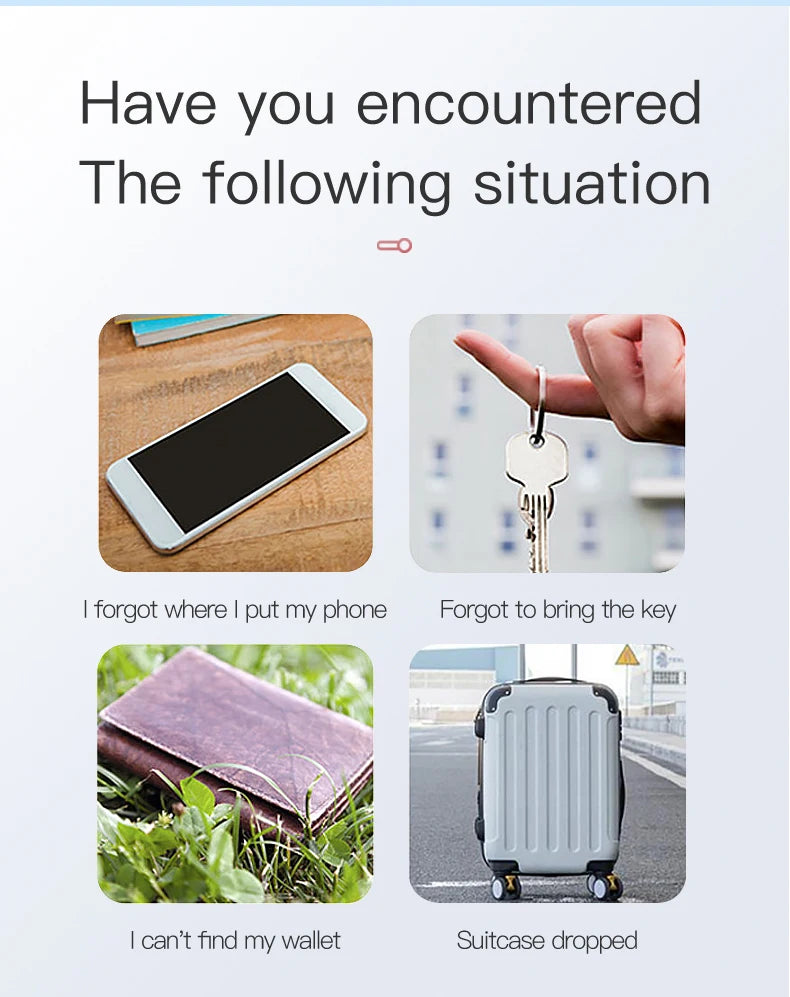 🔍 Mini GPS Tracker | 🧭 Anti-Lost Alarm | 🐾 Smart Bluetooth® Key Finder for Pets, Kids, Wallets & Keys | 🔑 Portable Tag & Locator
