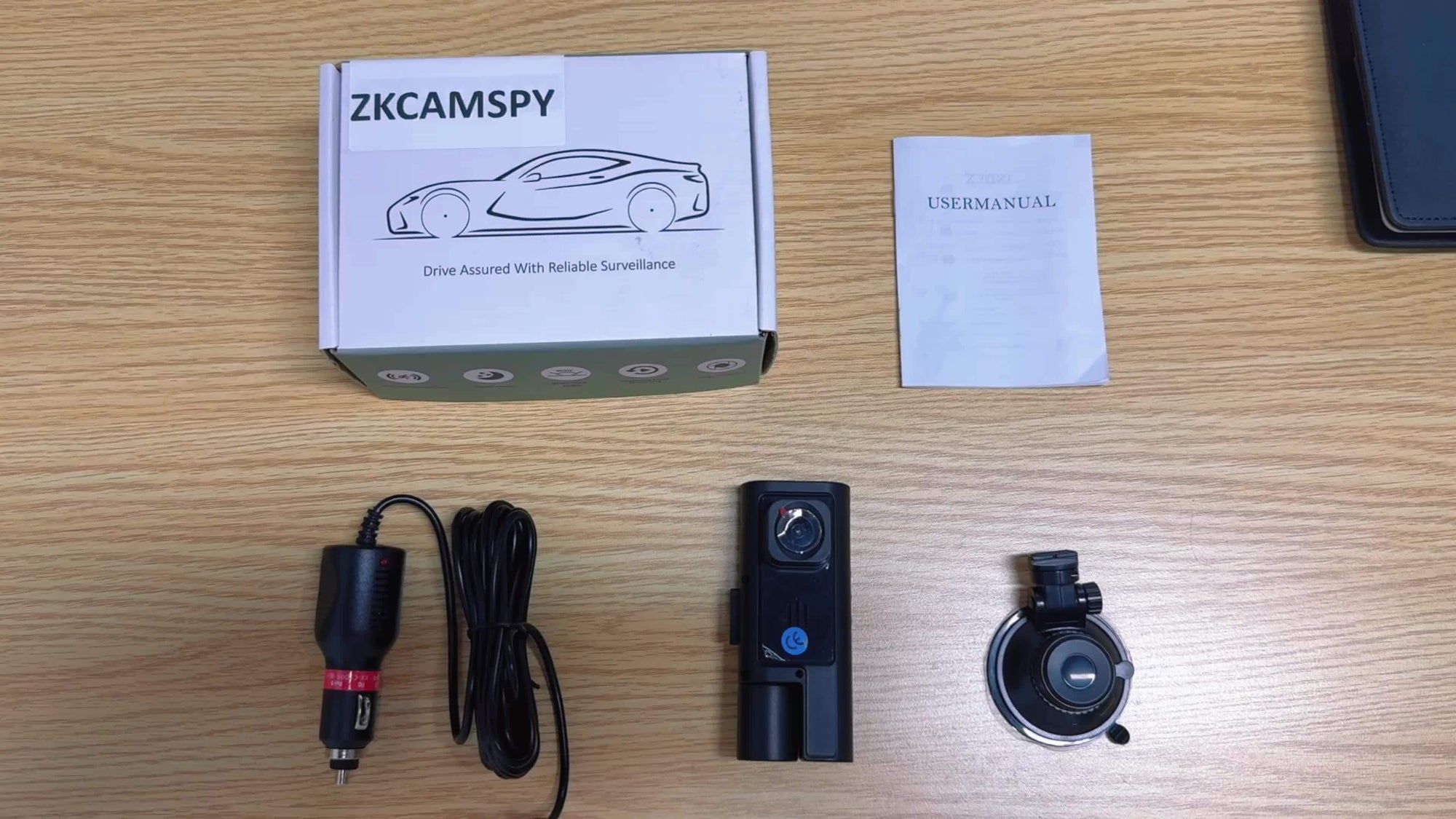 HD 1080P Front & Interior Dash Cam – Compact Car DVR with 170° Wide-Angle Lens, Night Vision, 24-Hour Parking Monitor, Loop Recording, G-Sensor – SD Card Not Included.